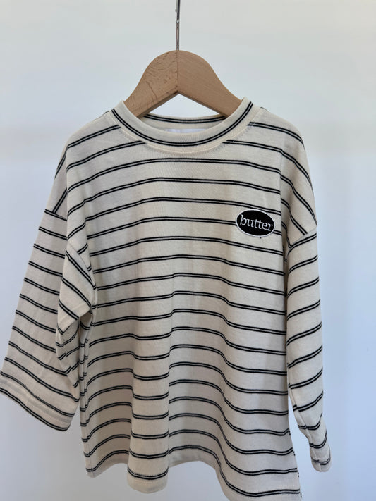 Stripe Butter tee