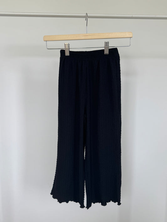 Wrinkled Wide pants